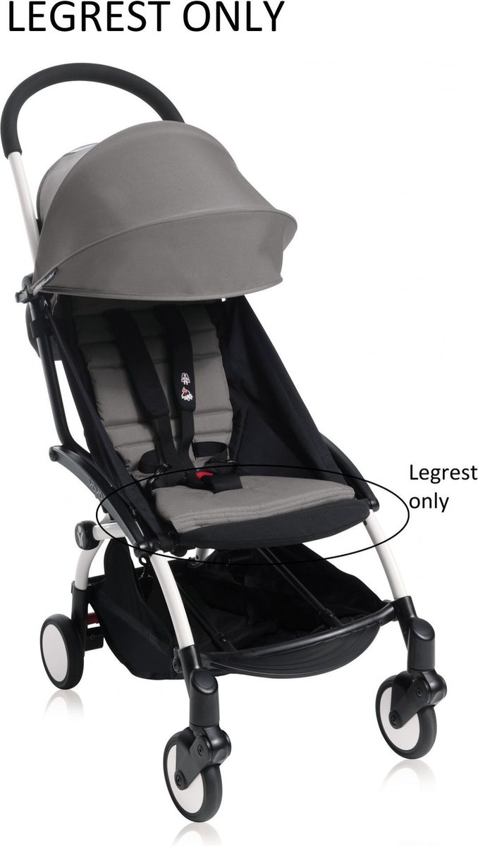 BABYZEN - Reposapiés Para Silla De Paseo Yoyo 2 Negro