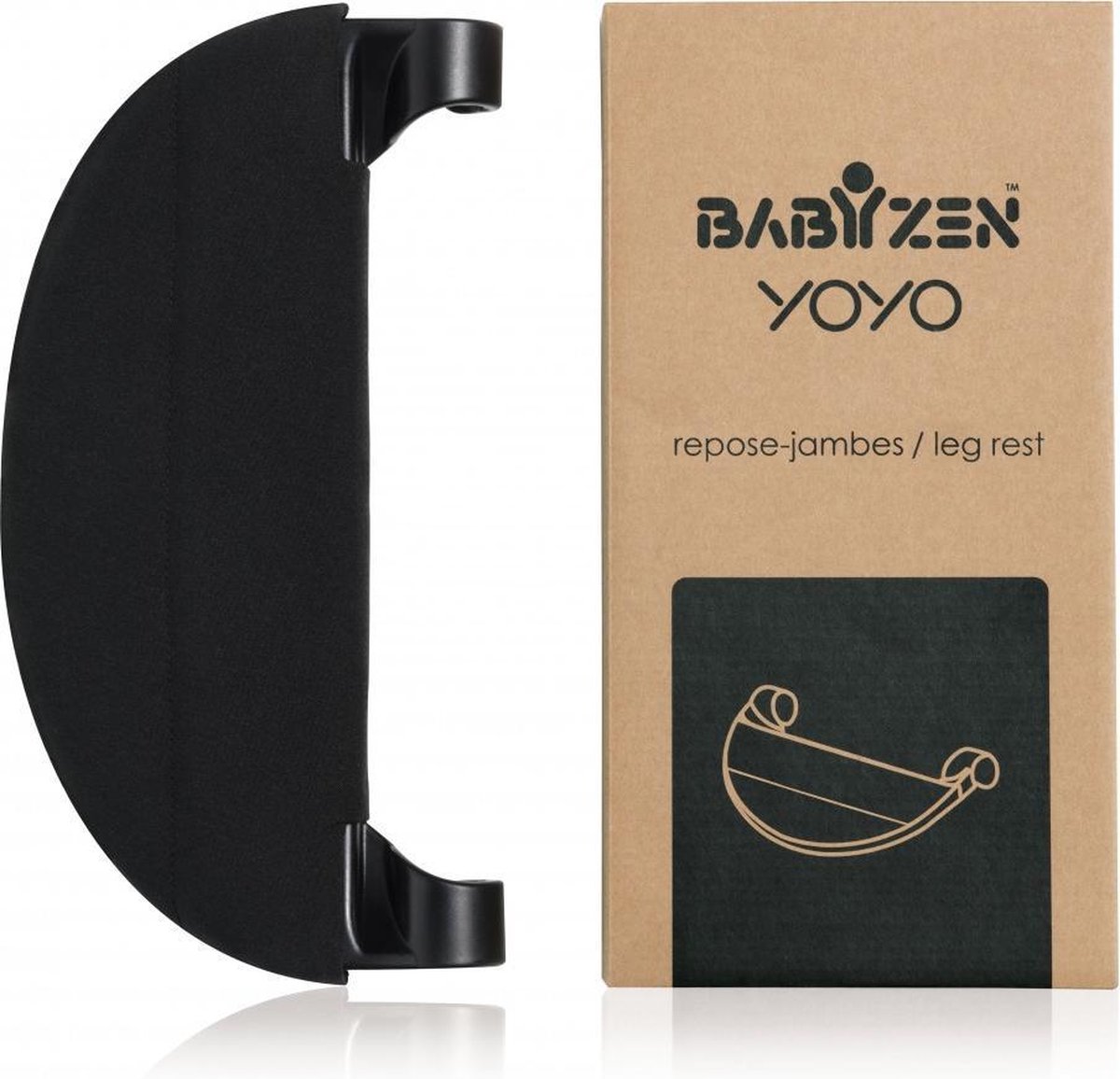 BABYZEN - Reposapiés Para Silla De Paseo Yoyo 2 Negro