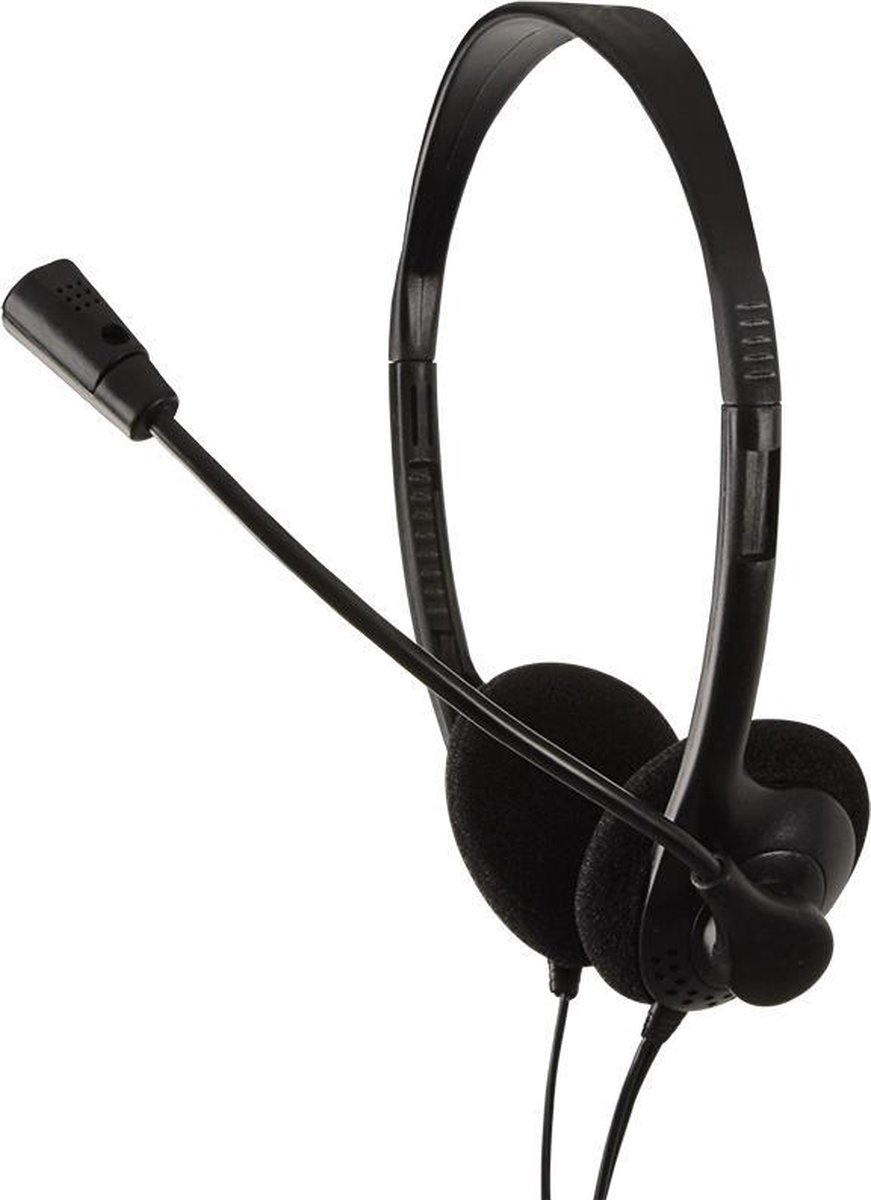 LogiLink Stereo Headset Earphones with Microphone - [HS0001]