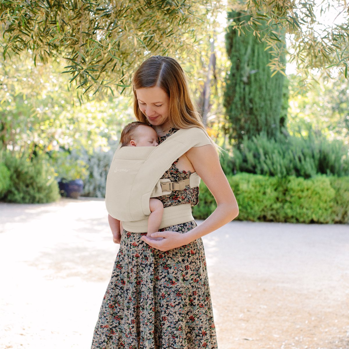 Ergobaby - Mochila Portabebés Embrace Ergonómica Beige/arena