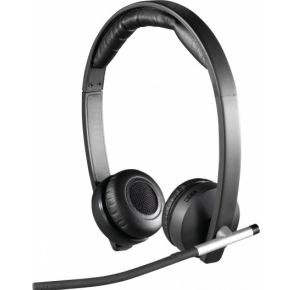 Logitech Wireless Headset Dual H820e - Zwart