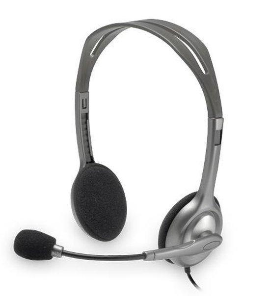 Logitech Headset H110 Stereo - Negro