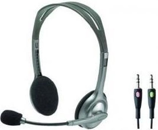 Logitech Headset H110 Stereo - Zwart