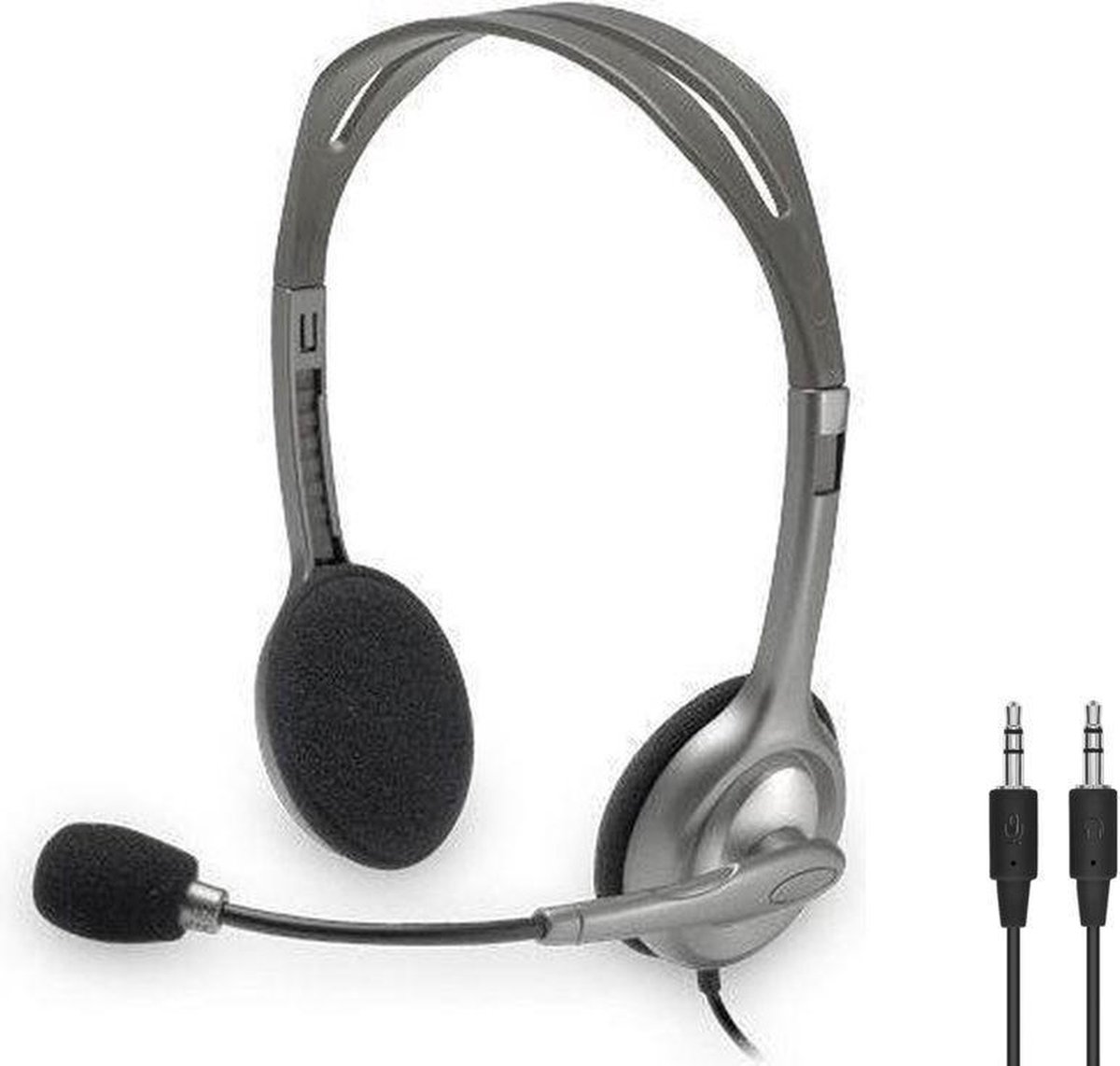 Logitech Headset H110 Stereo - Zwart