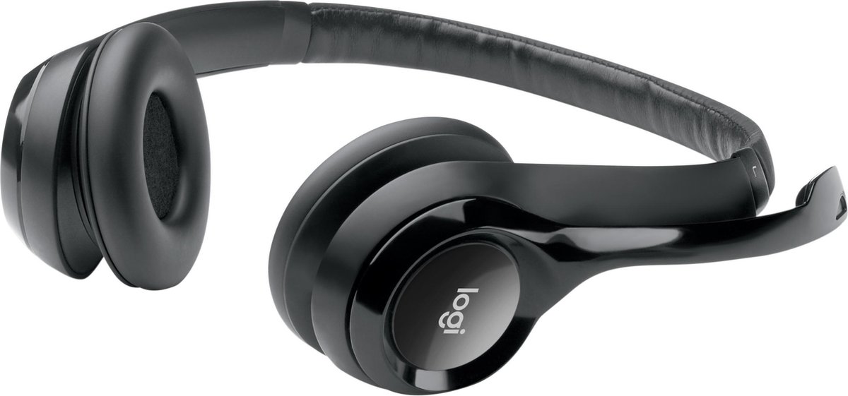 Logitech H390 Stereo USB-A Headset - Zwart