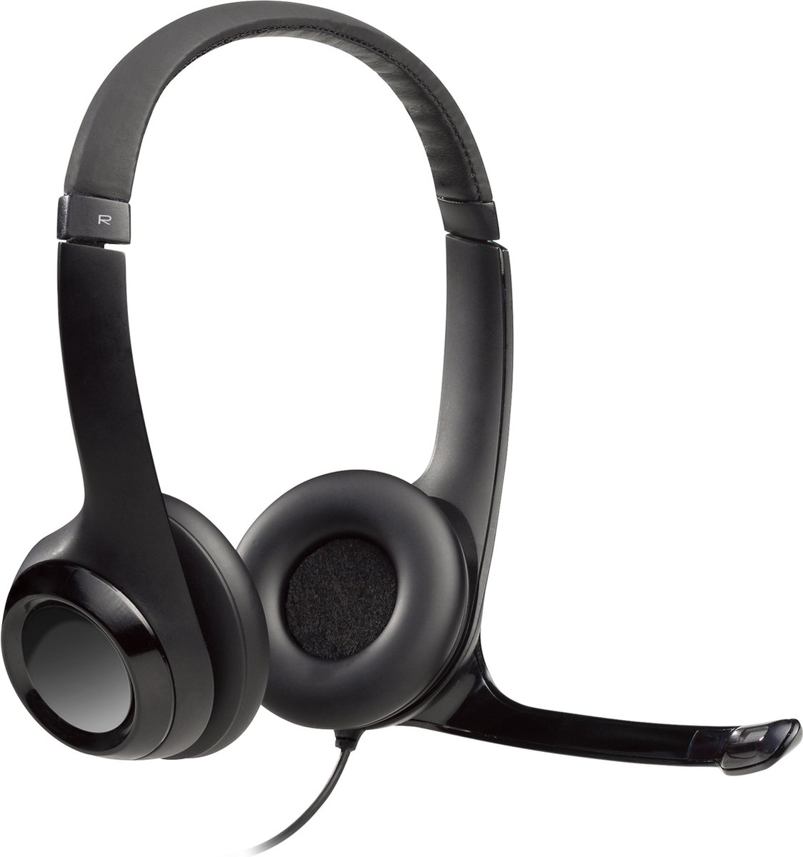 Logitech H390 Stereo USB-A Headset - Zwart