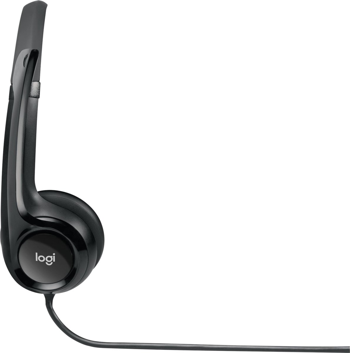 Logitech H390 Stereo USB-A Headset - Zwart