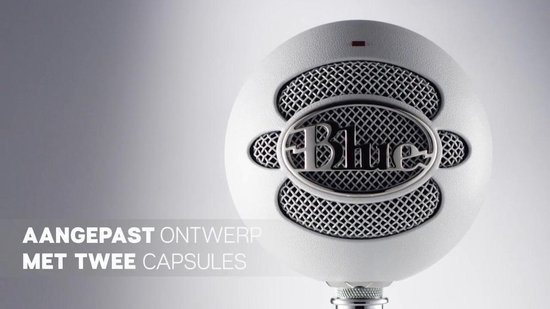 Logitech Snowball Tafelmicrofoon - Zwart