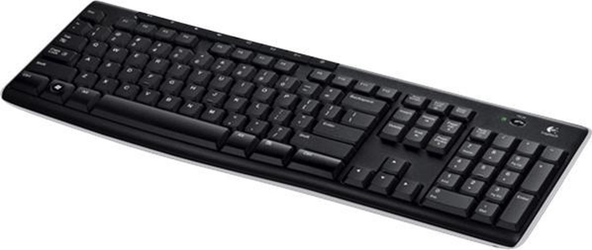 Logitech K270 Draadloos Toetsenbord QWERTY - Zwart