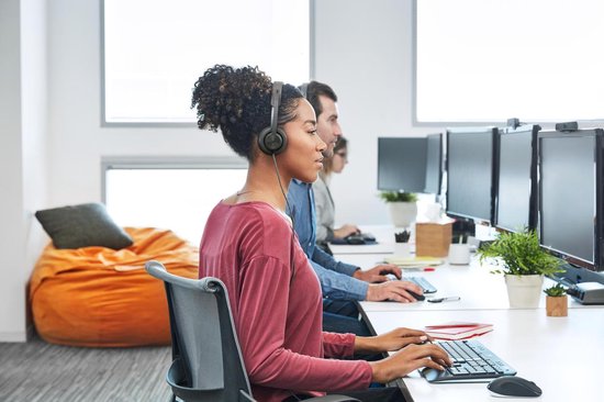 Logitech Zone Wired Headset Hoofdband - Zwart