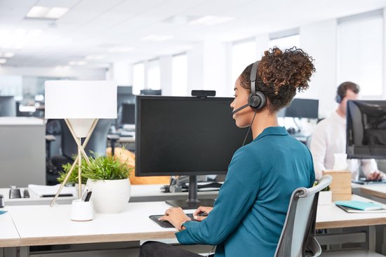 Logitech Zone Wired Headset Hoofdband - Zwart