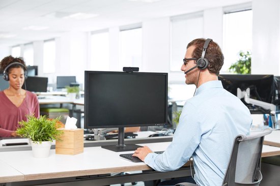 Logitech Zone Wired Headset Hoofdband - Zwart