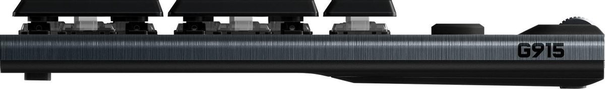Logitech G G915 toetsenbord RF-draadloos + Bluetooth AZERTY Frans - Zwart