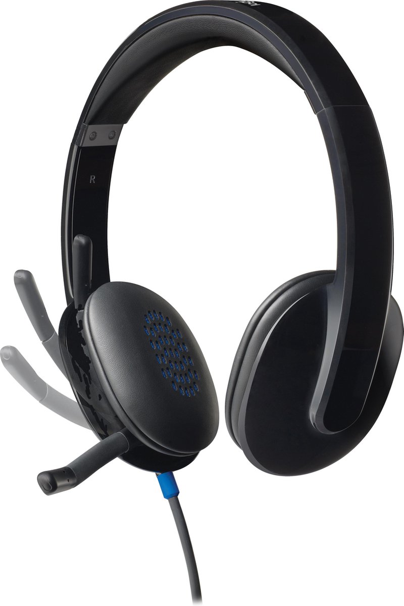 Logitech H540 Stereo USB-A Headset - Zwart
