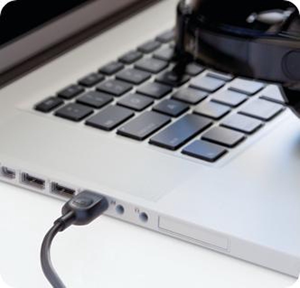 Logitech H540 Stereo USB-A Headset - Zwart