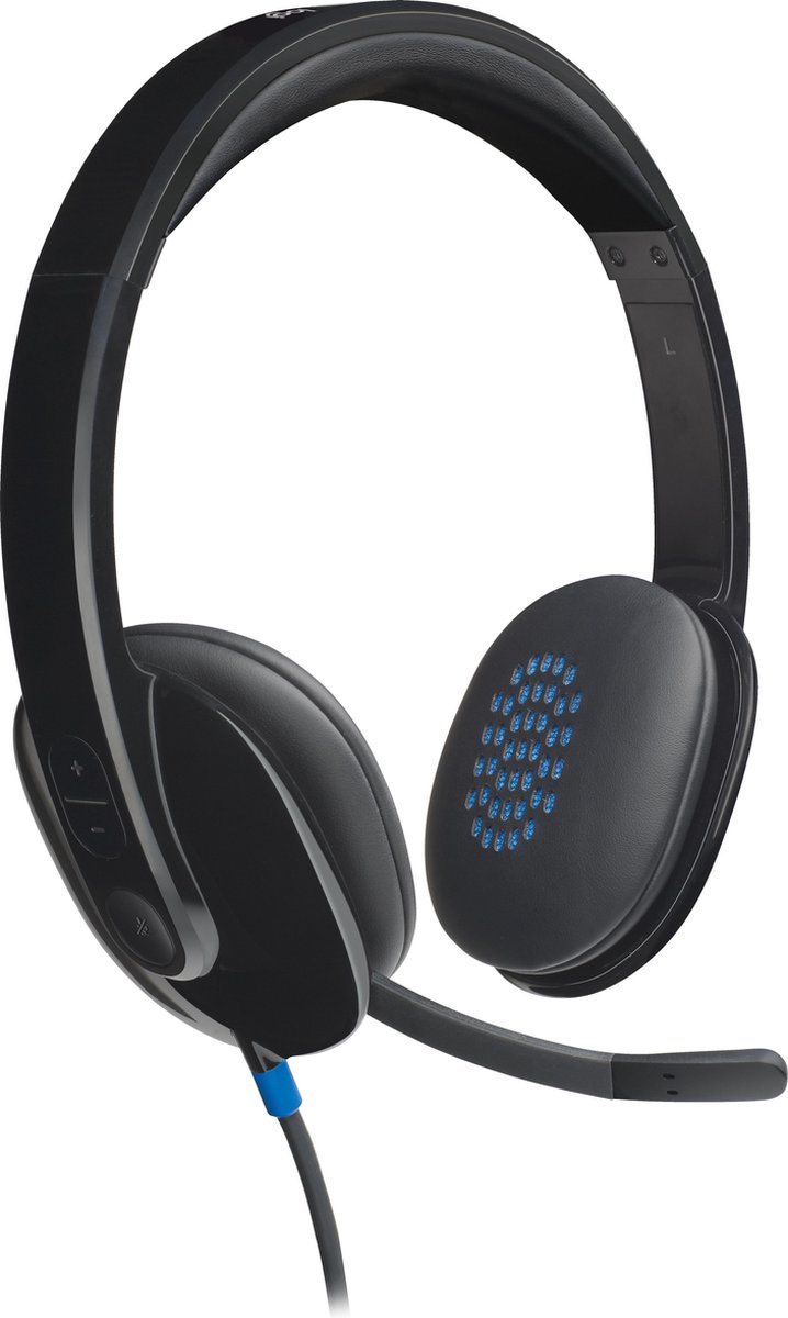 Logitech H540 Stereo USB-A Headset - Zwart
