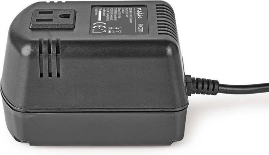 Nedis Stroomomvormer | 230 V AC - 110V AC | 100 W | Earthed USA-Uitgang
