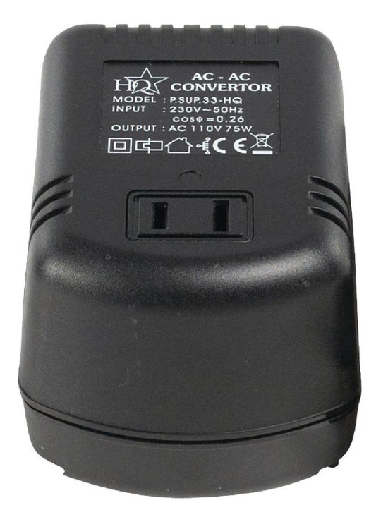 Nedis Stroomomvormer | 230 V AC - 110V AC | 75 W | Ongeaarde USA-Uitgang