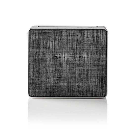 Nedis Luidspreker met Bluetooth® | 15 W | Metal design | Gunmetal - Grijs
