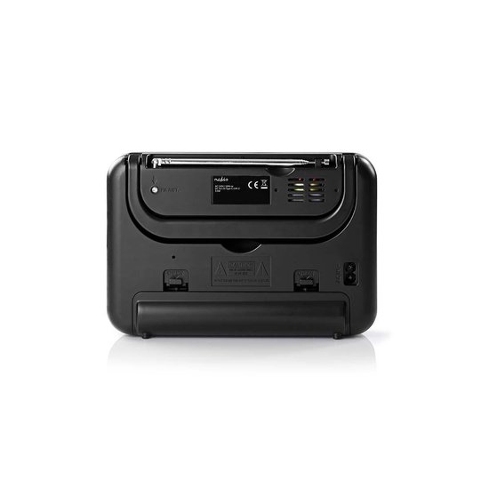 Nedis FM-radio | 2,4 W | Draaggreep | / wit - Zwart