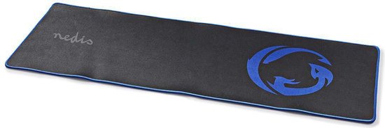 Nedis Gaming-Muismat | Antislip en Waterbestendige Onderkant | 920 x 294mm - Zwart