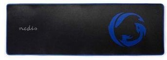 Nedis Gaming-Muismat | Antislip en Waterbestendige Onderkant | 920 x 294mm - Zwart