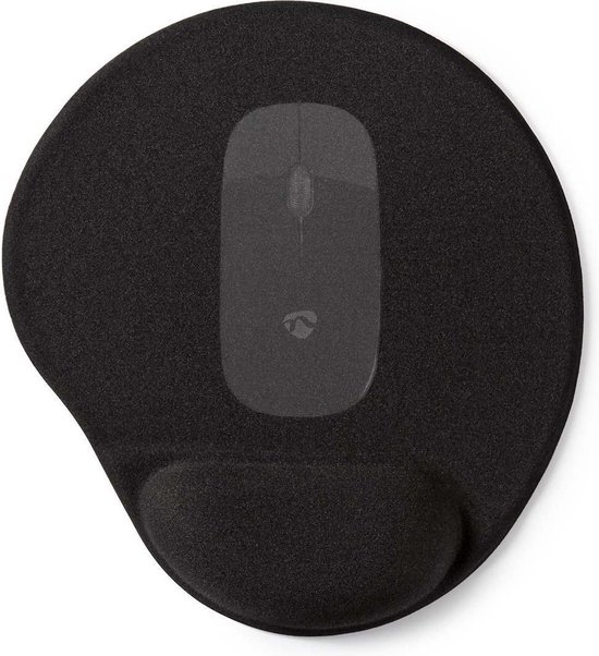 Nedis Muismat | Gel | - Zwart
