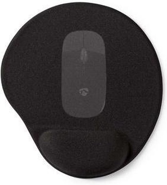 Nedis Muismat | Gel | - Zwart