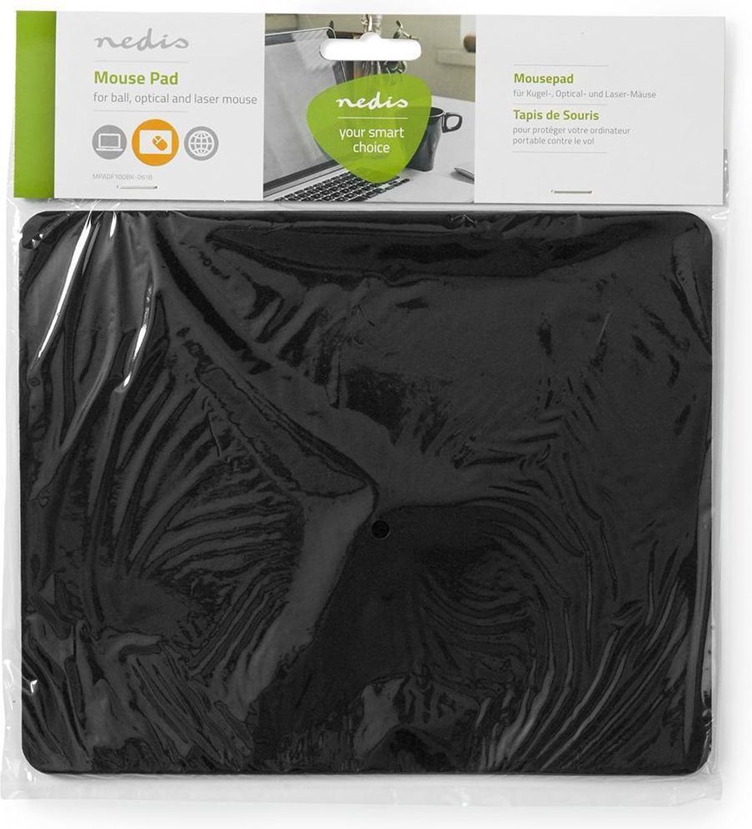 Nedis Muismat | - Zwart