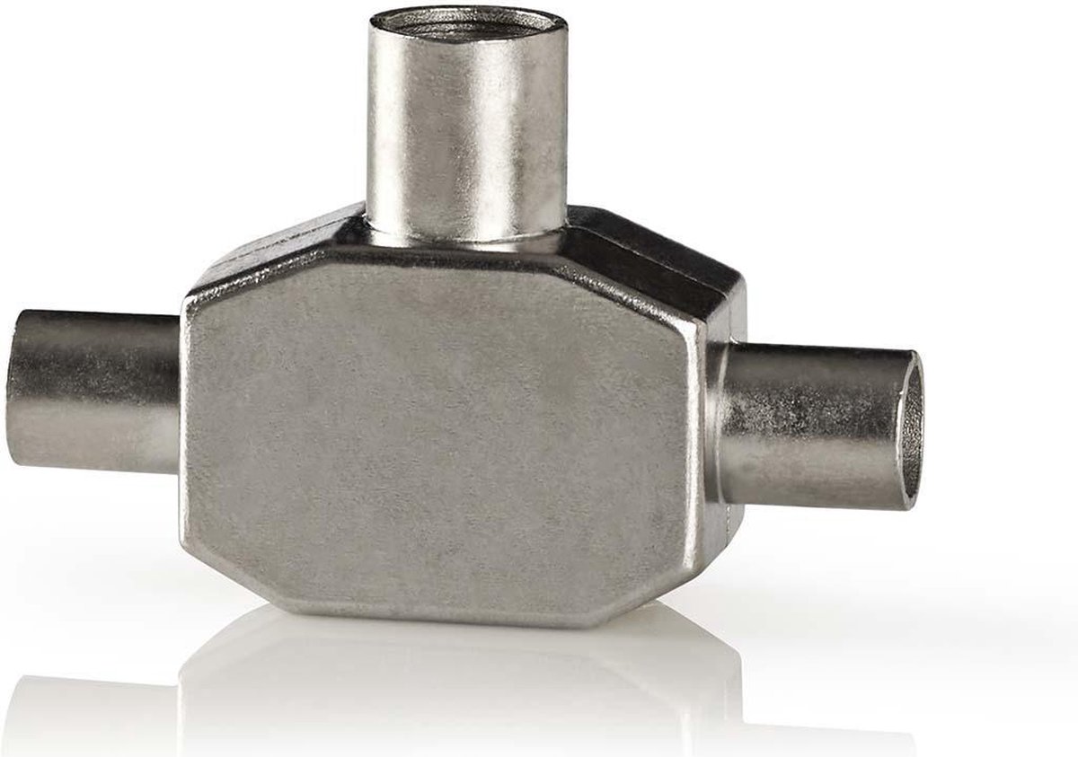 Nedis Adapter Coax | 2x IEC (coax) male - IEC (coax) female