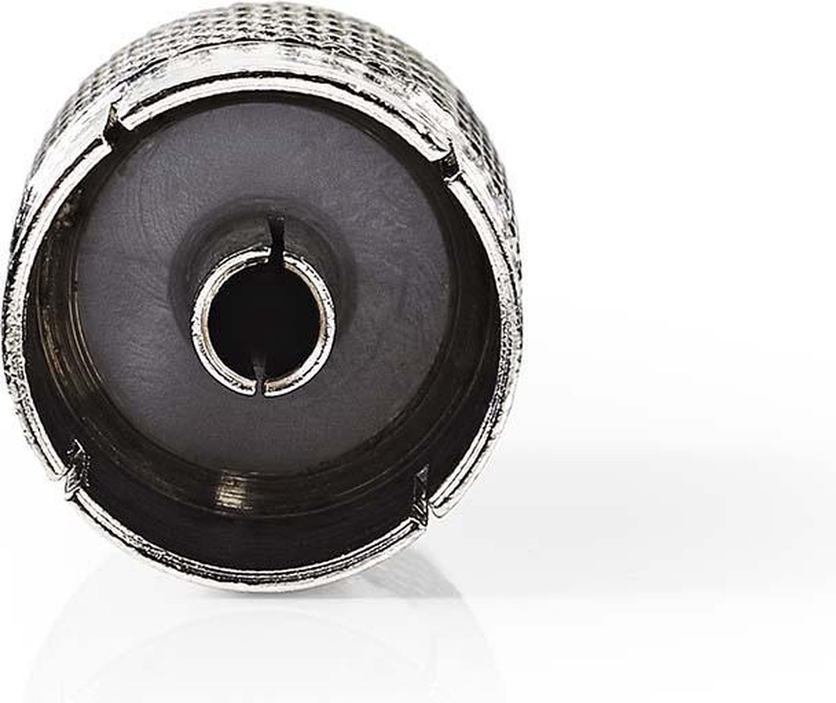 Nedis Coaxadapter | IEC (Coax) Male - IEC (Coax) Female | Metaal [CSGB40942ME]