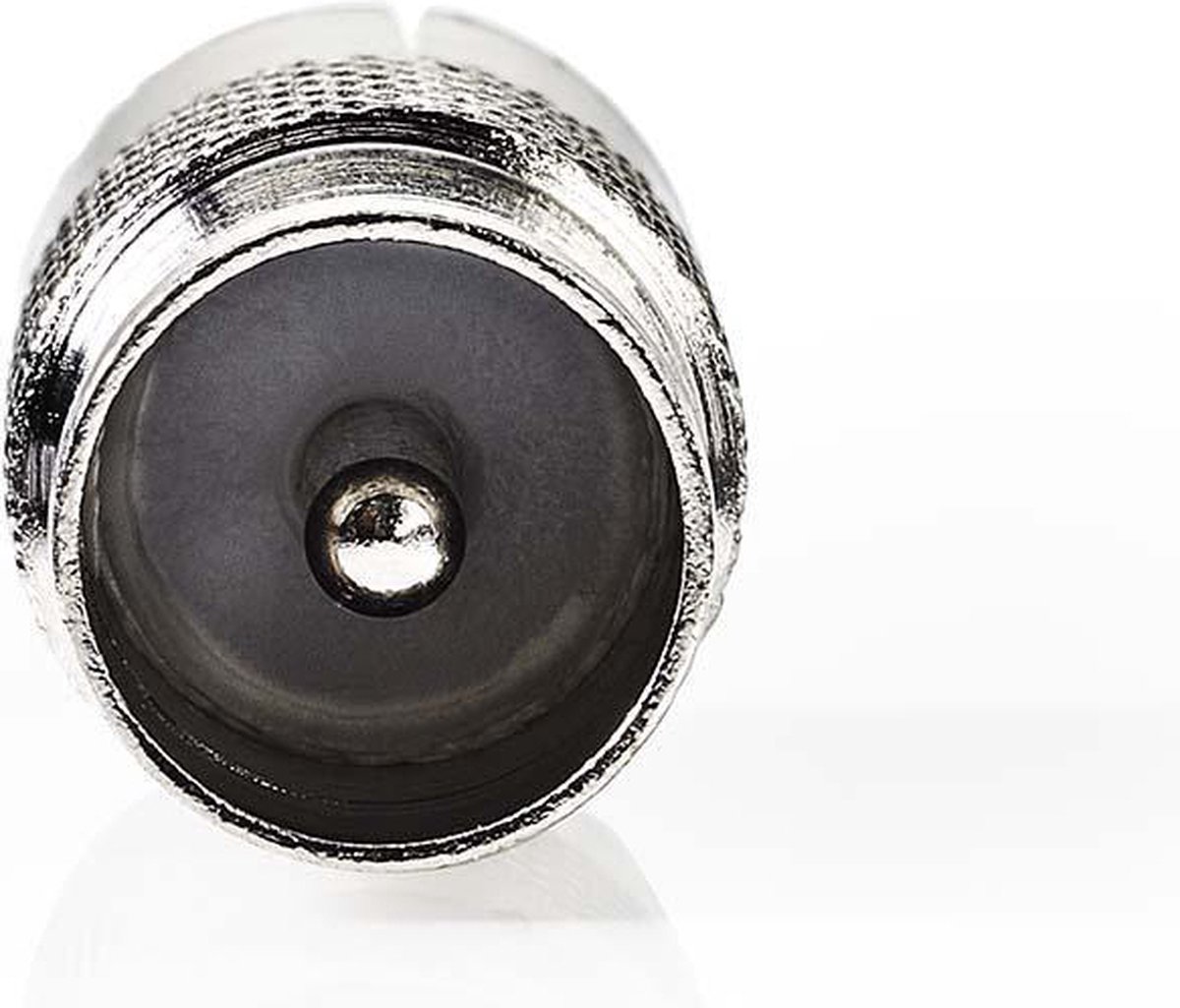 Nedis Coaxadapter | IEC (Coax) Male - IEC (Coax) Female | Metaal [CSGB40942ME]