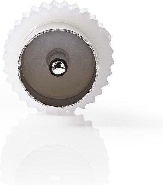 Nedis Coaxadapter | IEC (Coax) Male - IEC (Coax) Male | [CSGP40940WT] - Wit