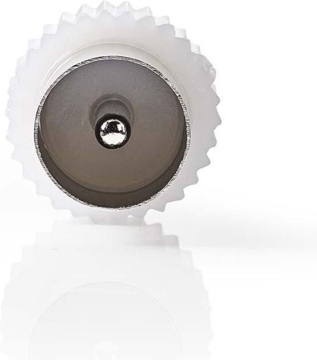 Nedis Coaxadapter | IEC (Coax) Male - IEC (Coax) Male | [CSGP40940WT] - Wit