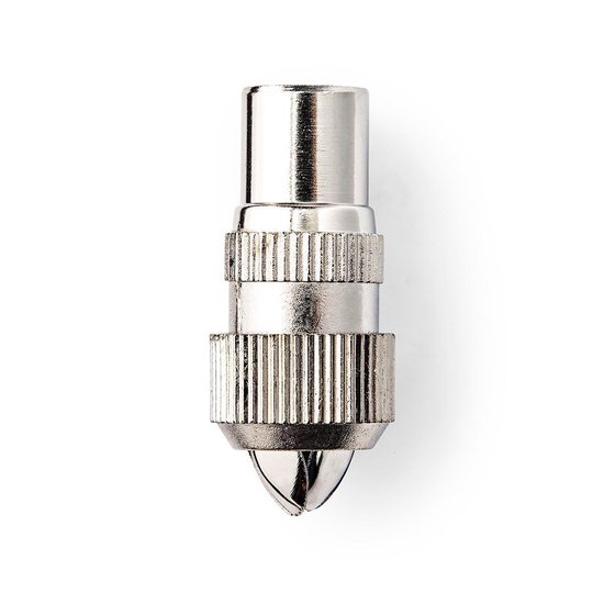 Nedis IEC (Coax) -Connector | Female - 2 Stuks | Metaal