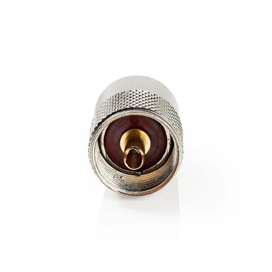 Nedis PL259-Connector | Mannelijk | Voor RG58 coaxkabels | 25 stuks | Metaal