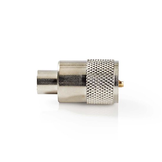 Nedis PL259-Connector | Mannelijk | Voor RG58 coaxkabels | 25 stuks | Metaal