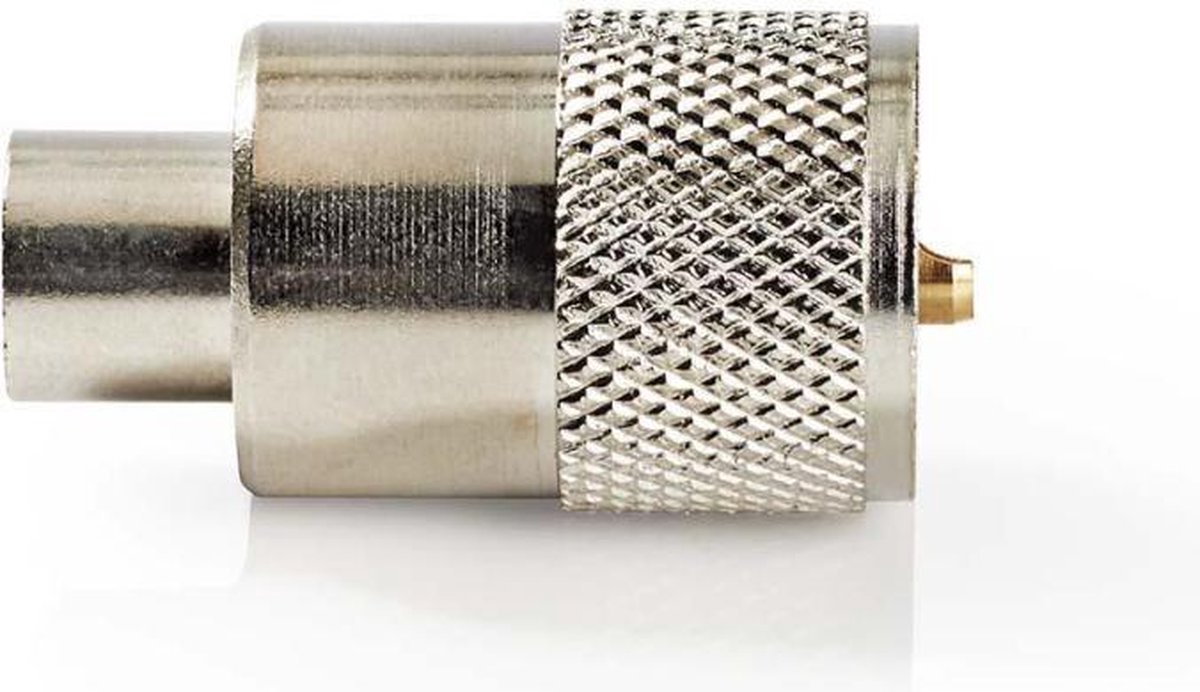Nedis PL259-Connector | Mannelijk | Voor RG58 coaxkabels | 25 stuks | Metaal