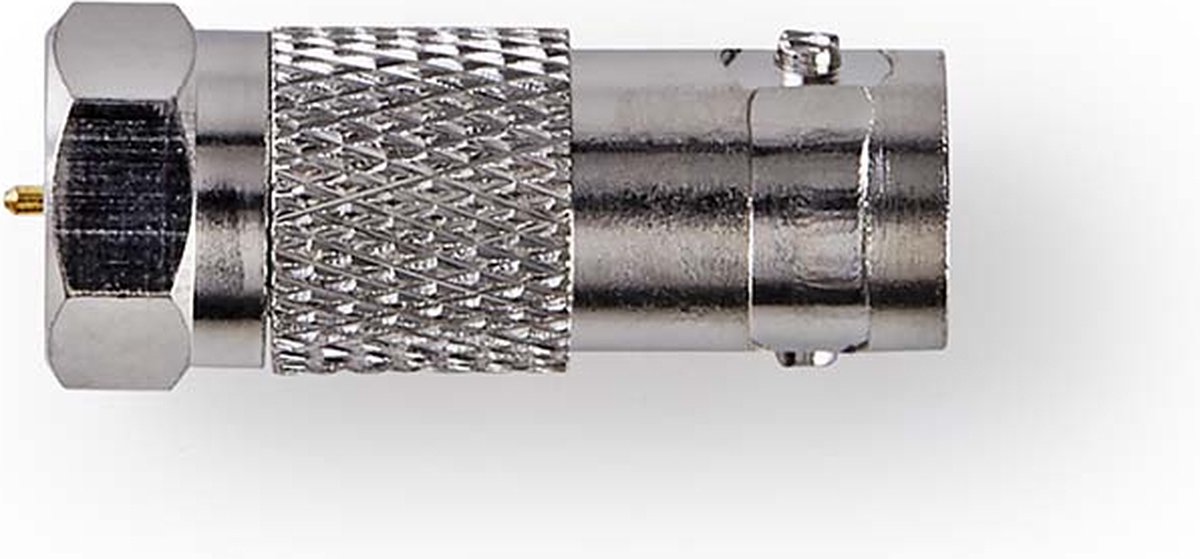Nedis Satelliet- en Antenne-Adapter | F Female - Coax Female | Metaal