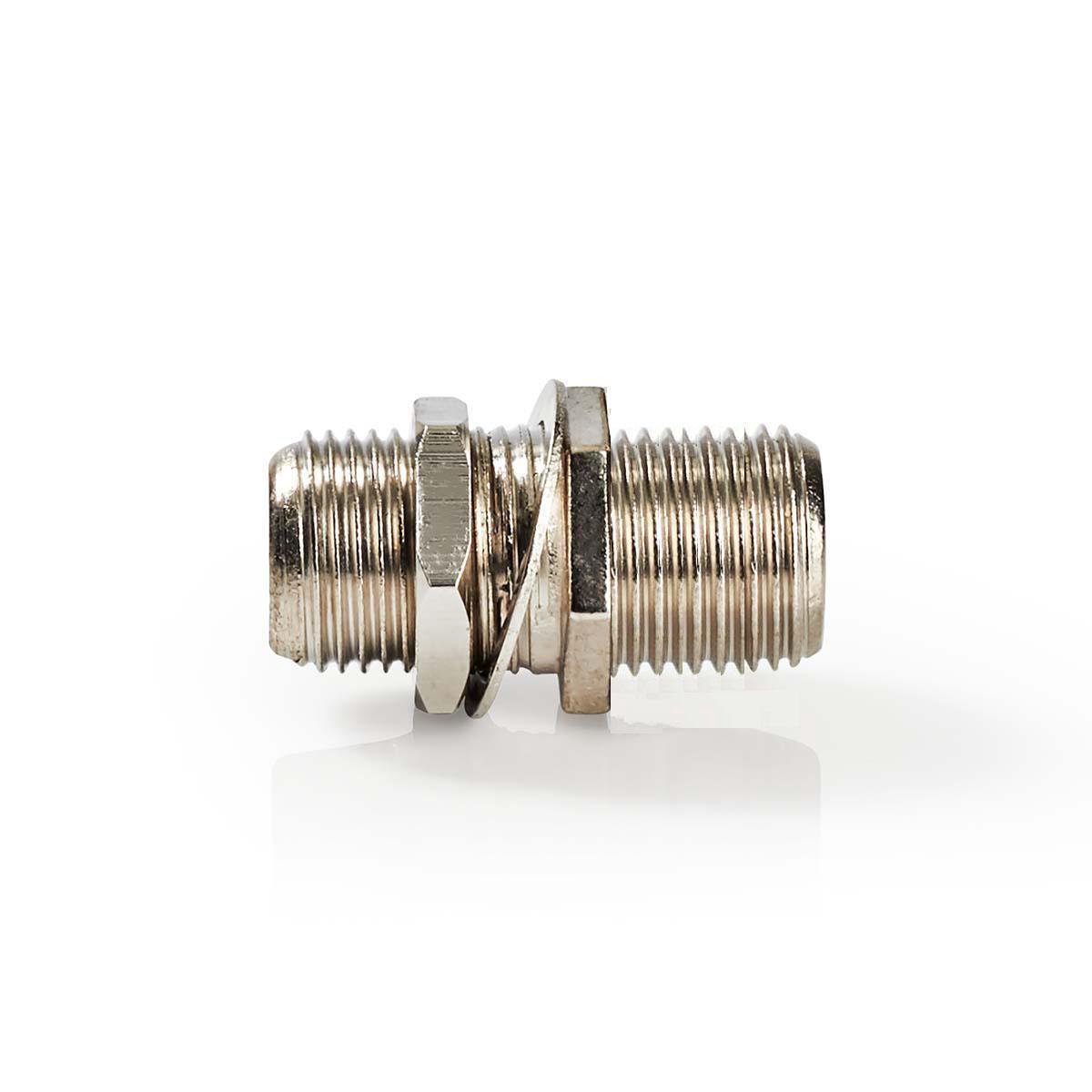 Nedis Satelliet- en Antenne-Adapter | F Female - F Female | Metaal