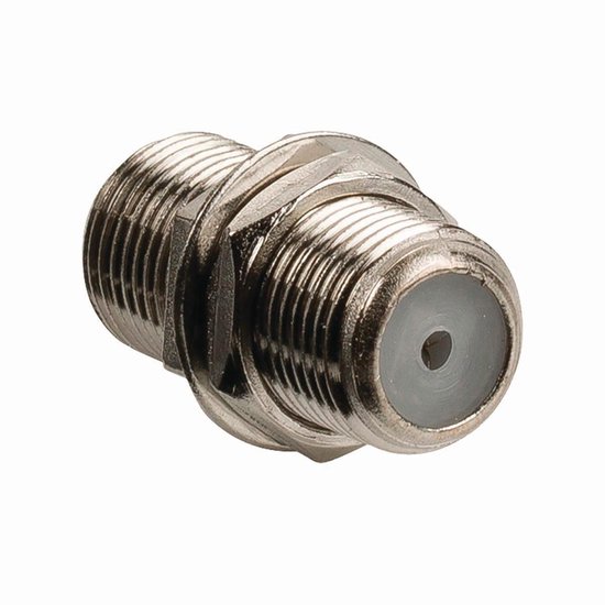 Nedis Satelliet- en Antenne-Adapter | F Female - F Female | Metaal
