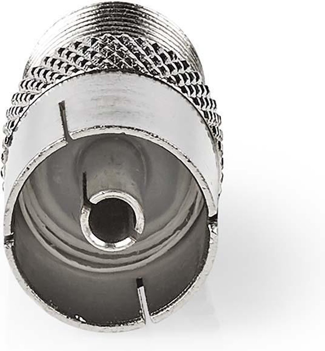 Nedis Satelliet- en Antenne-Adapter | F Female - IEC (Coax) Female | 10 Stuks | Metaal