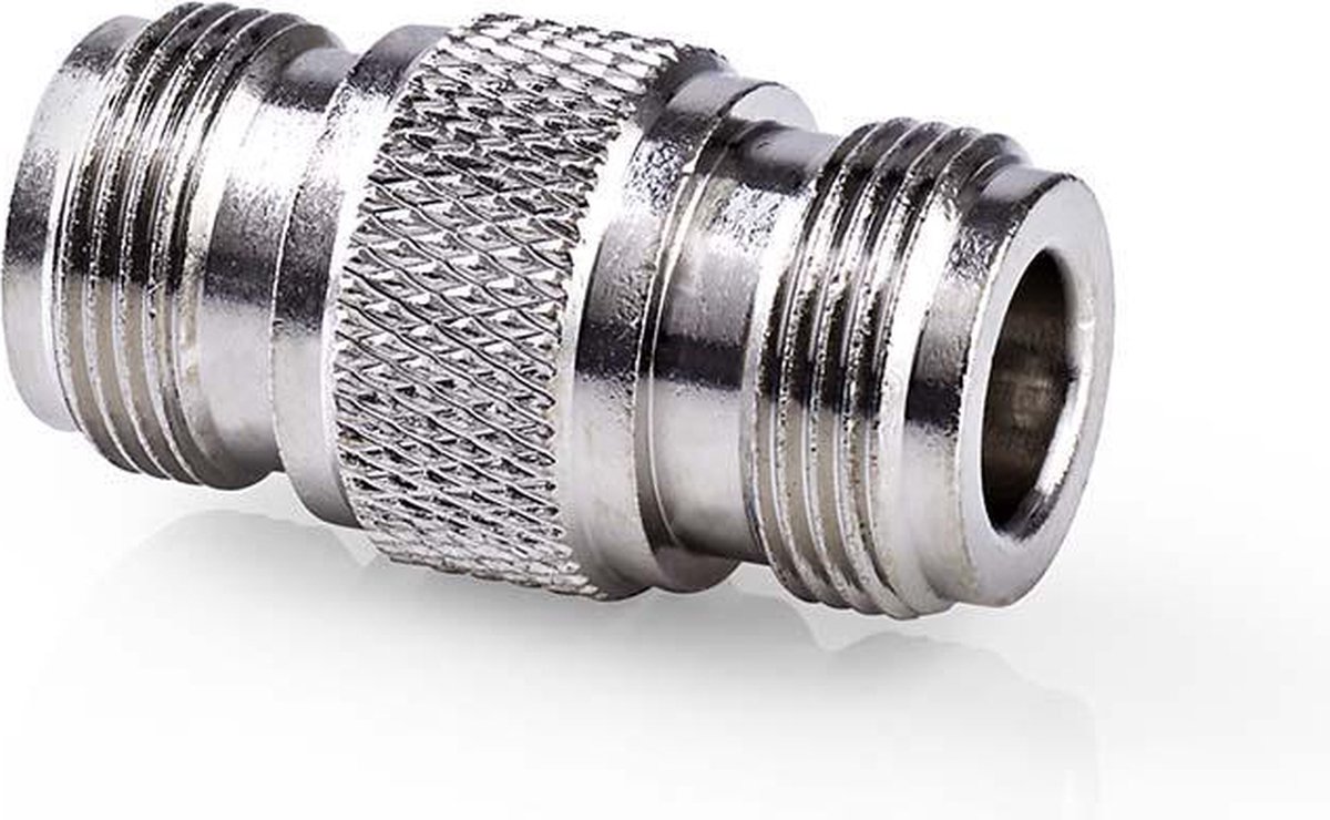 Nedis Satelliet- en antenne-adapter | N female - N female | 10 stuks | Metaal