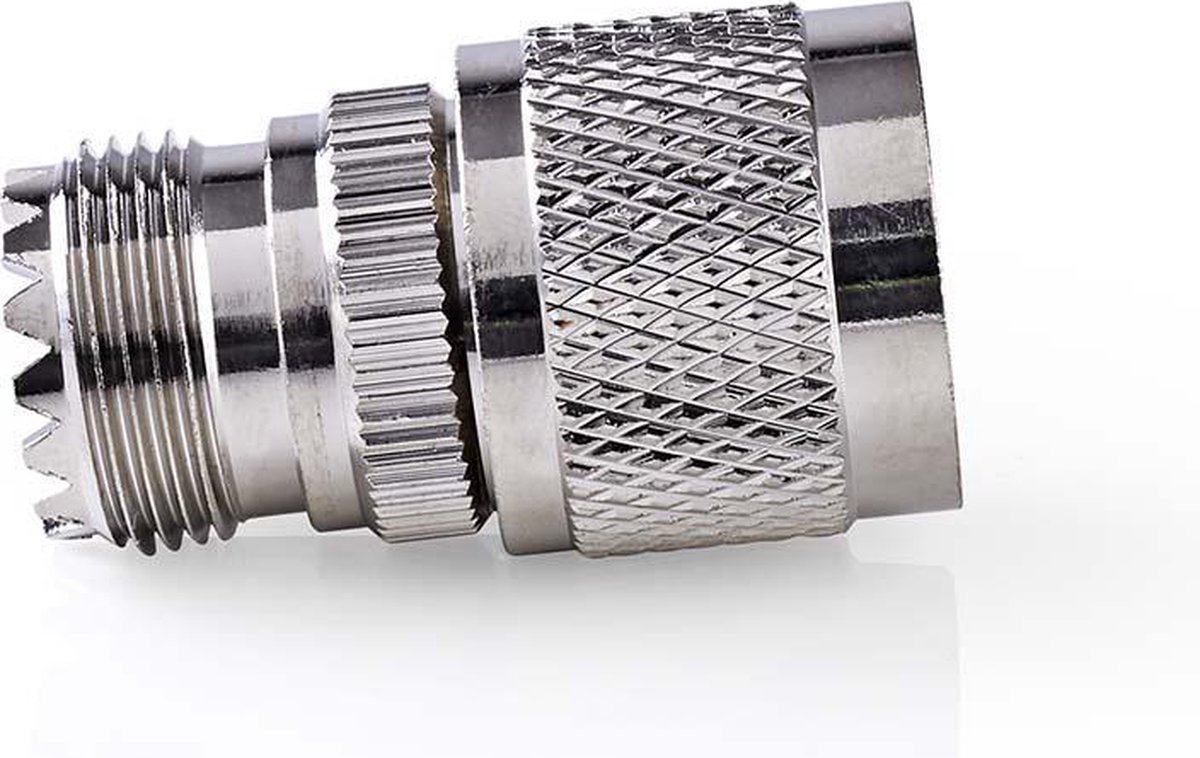 Nedis Satelliet- en antenne-adapter | N male - PL259 female | 10 stuks | Metaal