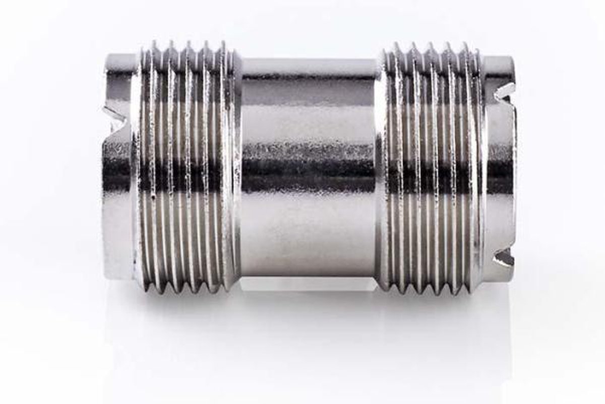 Nedis Satelliet- en antenne-adapter | PL259 female - PL259 female | 10 stuks | Metaal