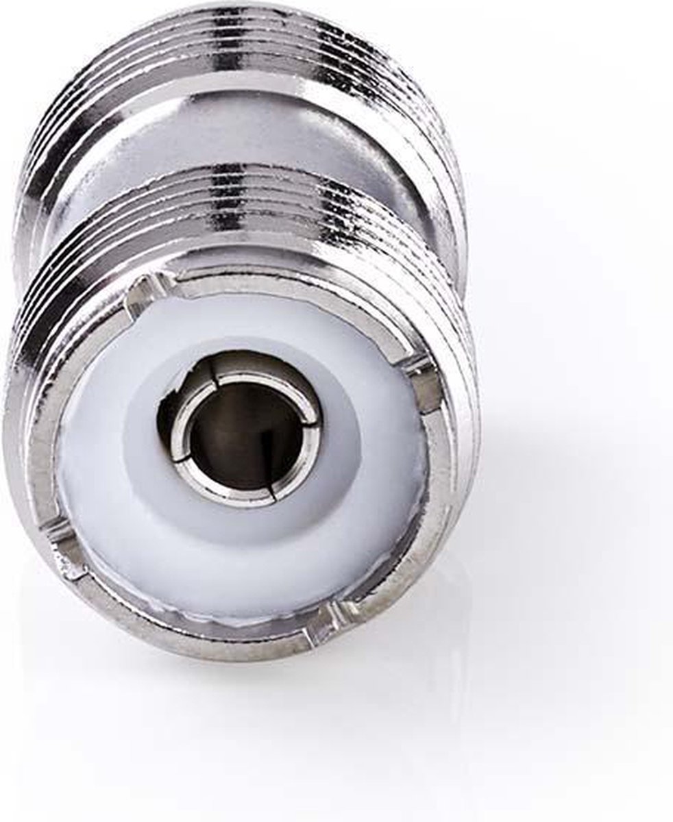 Nedis Satelliet- en antenne-adapter | PL259 female - PL259 female | 10 stuks | Metaal