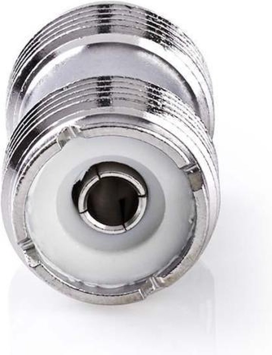 Nedis Satelliet- en antenne-adapter | PL259 female - PL259 female | 10 stuks | Metaal