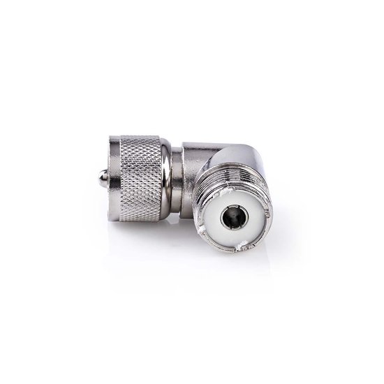 Nedis Satelliet- en antenne-adapter | PL259 male - PL259 female | 10 stuks | Metaal