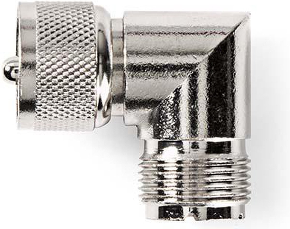 Nedis Satelliet- en antenne-adapter | PL259 male - PL259 female | 10 stuks | Metaal