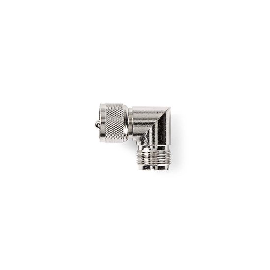 Nedis Satelliet- en antenne-adapter | PL259 male - PL259 female | 10 stuks | Metaal